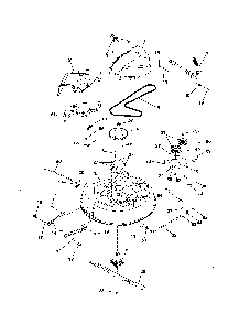 Mower deck Diagram and Parts List for 96026000100  Weed Eater Lawn Mower